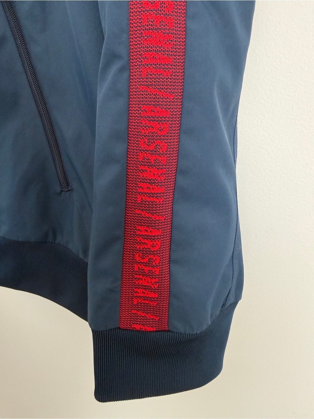 Adidas Arsenal Anthem Jacket Gunners Navy Size Youth 13-14 - Picture 6 of 12
